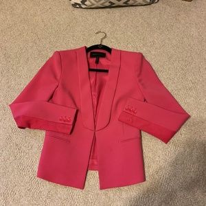 BCBGMaxazria pink blazer